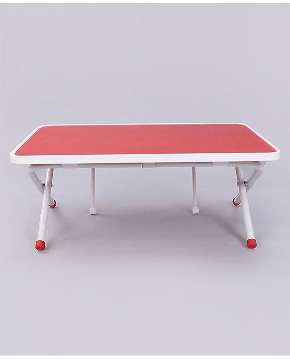Pine Kids Genius Height Adjustable Study Table - Red