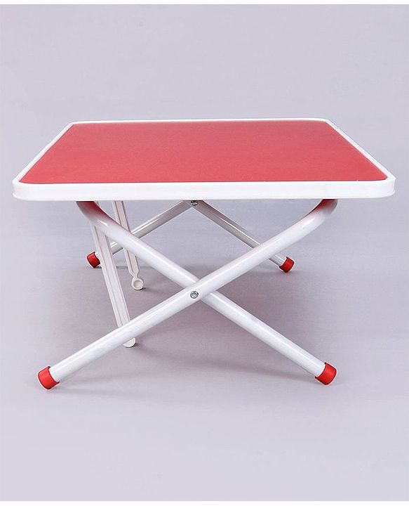 Pine Kids Genius Height Adjustable Study Table - Red
