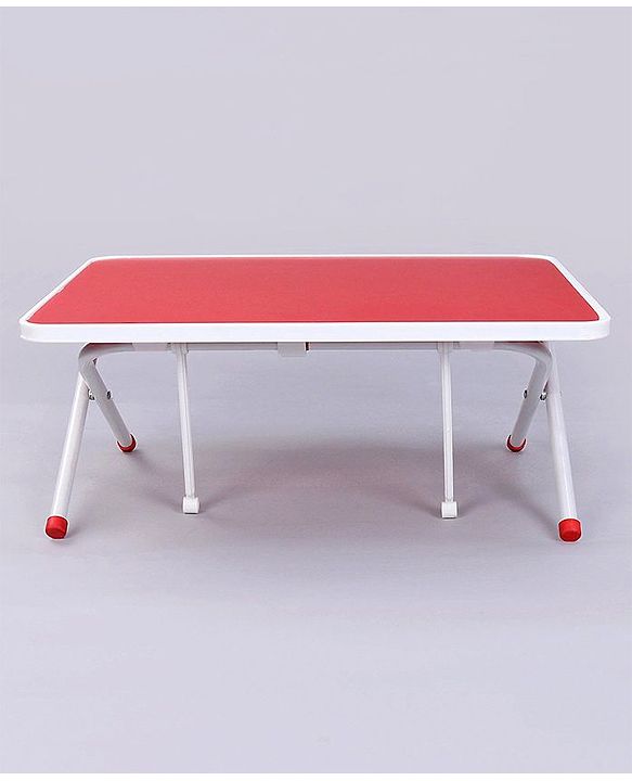 Pine Kids Genius Height Adjustable Study Table - Red