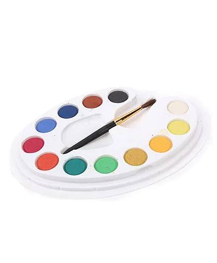 Buy Camel Student Water Colour Cakes - 12 Shades Online at Best