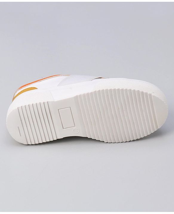 Pine Kids Casual Shoes - White Orange