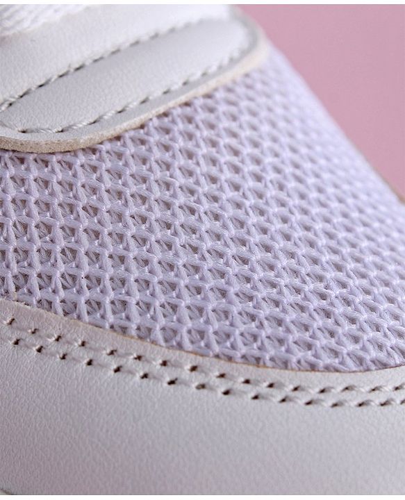 Pine Kids Casual Mesh Shoes - White