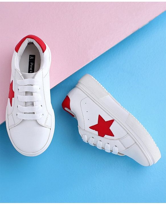 Pine Kids Casual Shoes - White