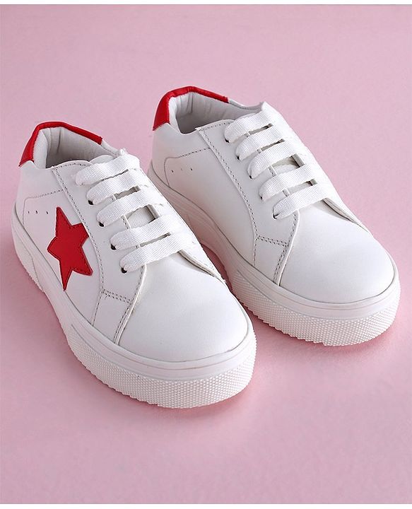 Pine Kids Casual Shoes - White