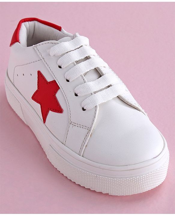 Pine Kids Casual Shoes - White