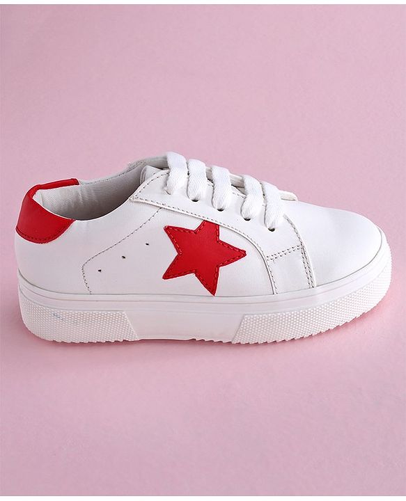 Pine Kids Casual Shoes - White
