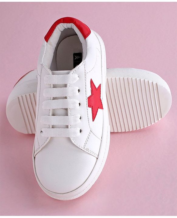 Pine Kids Casual Shoes - White