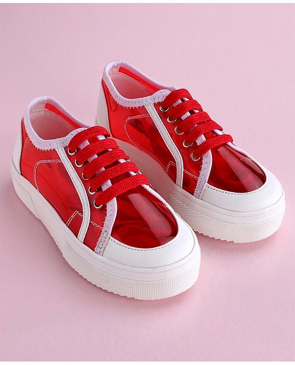 Pine Kids Casual Shoes - Red