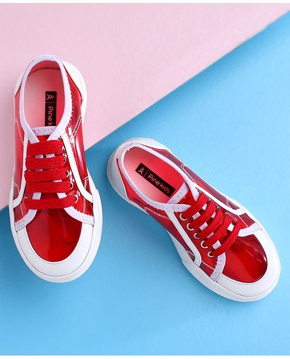 Pine Kids Casual Shoes - Red