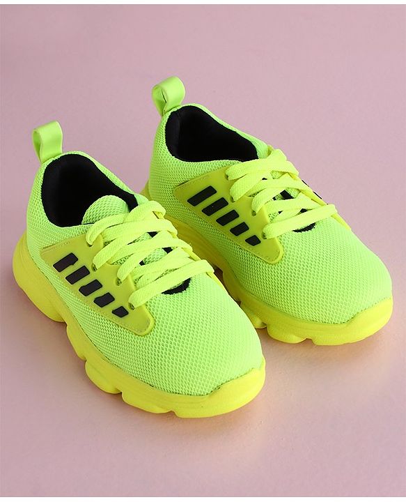 Pine Kids Casual Mesh Shoes - Green