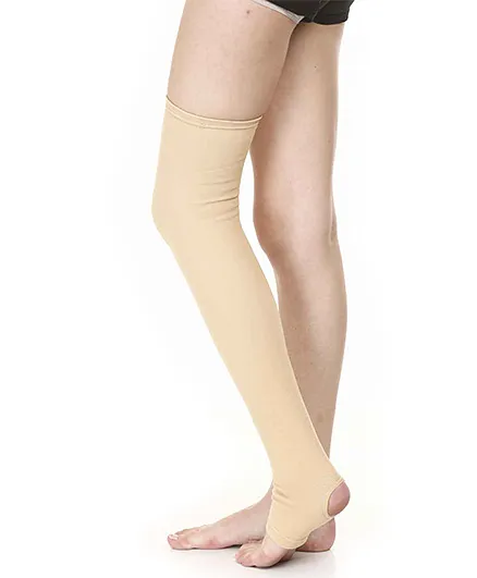 Opaque Plain Stockings Varicose Vein, Beige (Skin Color) at Rs 500/piece in  Pune