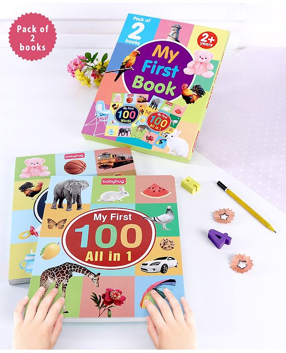 Babyhug My First Learning Book Set of 2 - English