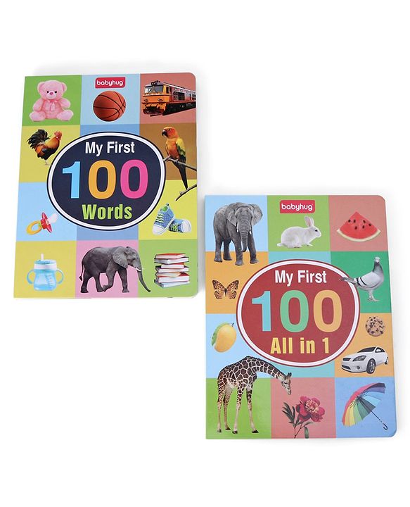 Babyhug My First Learning Book Set of 2 - English