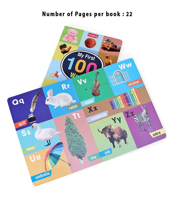Babyhug My First Learning Book Set of 2 - English