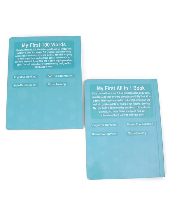 Babyhug My First Learning Book Set of 2 - English