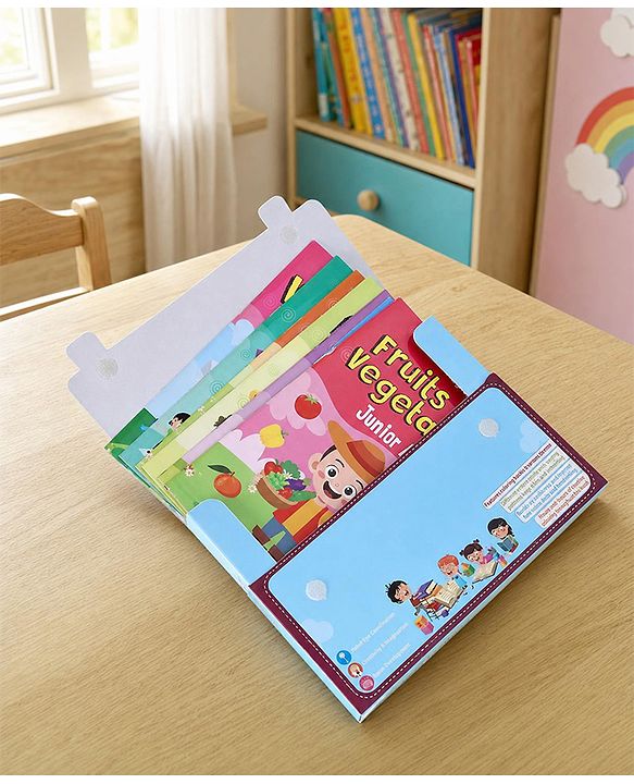 Babyhug First Step to Big Learning Junior Artist Colouring Books Pack of 10 - English
