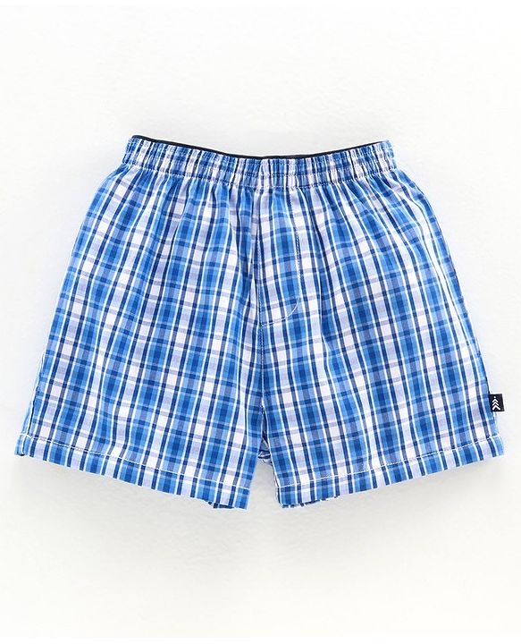 Pine Kids Peach Wash Finish  Briefs & Boxers Shark Print Set of 2 - Multicolour