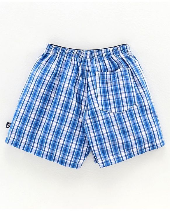 Pine Kids Peach Wash Finish  Briefs & Boxers Shark Print Set of 2 - Multicolour