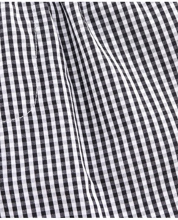 Pine Kids Knee Length Peach Wash Finish  Boxers Checks Print - Multicolor