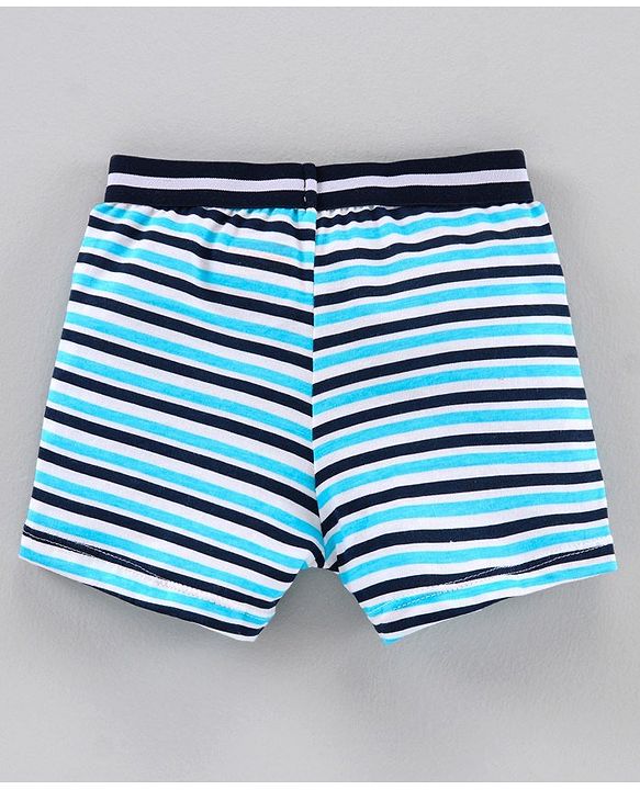 Babyhug 100% Cotton Briefs Pack of 3 - Blue