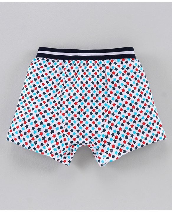 Babyhug 100% Cotton Briefs Pack of 3 - Blue
