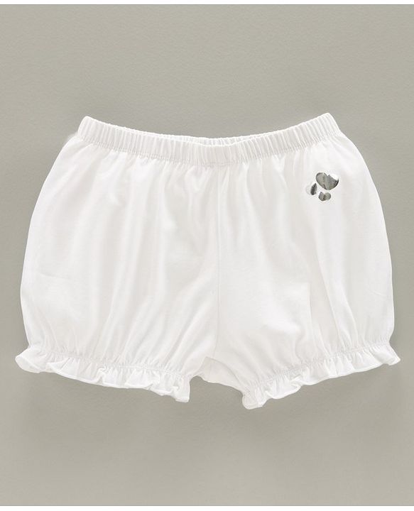 Pine Kids Anti Microbial & Biowashed Panties Pack of 3 - White
