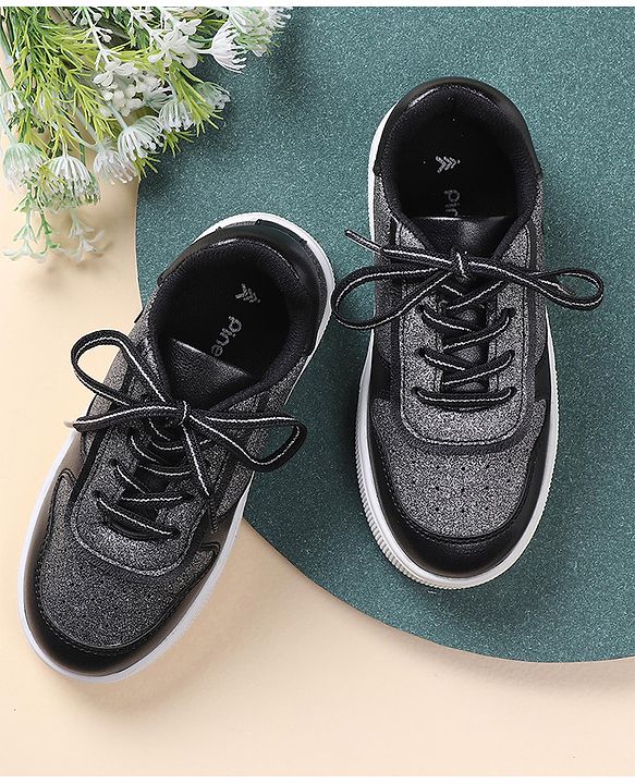 Pine Kids Casual Shoes - Black