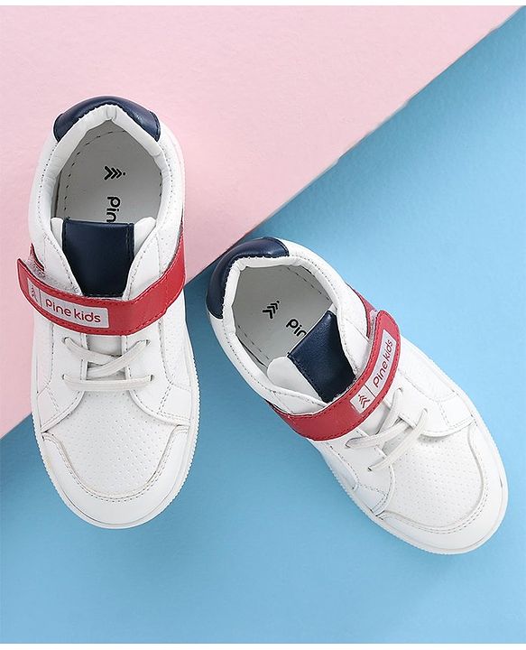 Pine Kids Casual Shoes - White