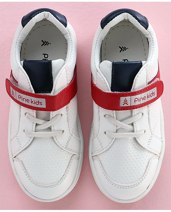 Pine Kids Casual Shoes - White