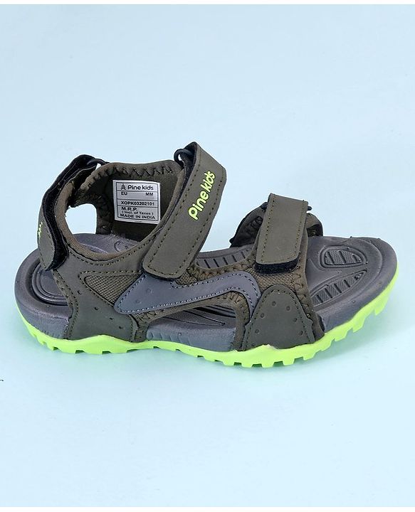 Pine Kids Sandals With Triple Closure - Blue