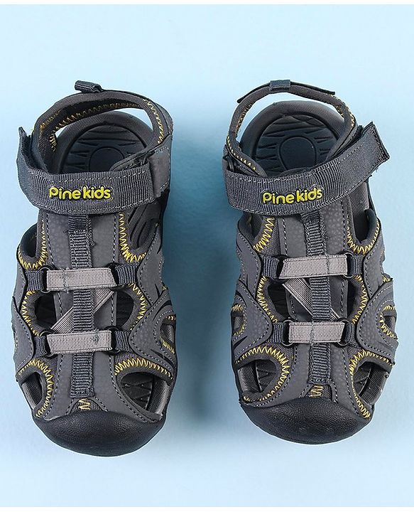 Pine Kids Casual Sandal - Grey