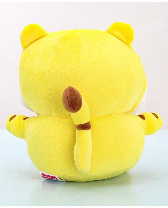 Babyhug Tiger Soft Toy Yellow - Height 30 cm