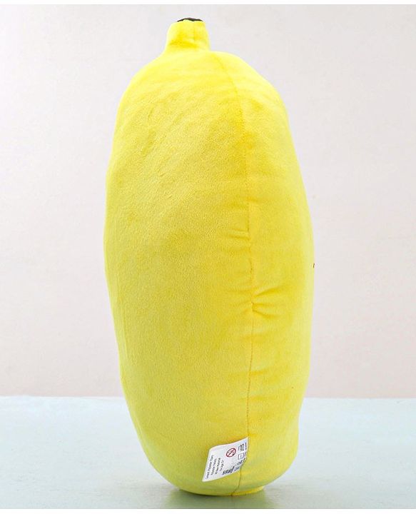 Babyhug Cute Banana Premiun Plush Toy cum Cushion  - Height 44 cm
