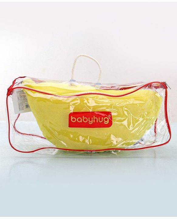 Babyhug Cute Banana Premiun Plush Toy cum Cushion  - Height 44 cm