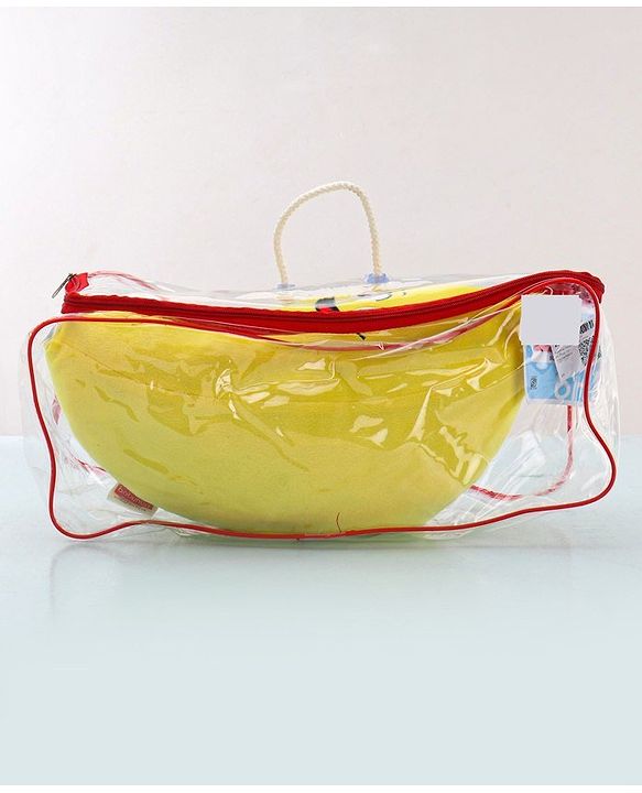 Babyhug Cute Banana Premiun Plush Toy cum Cushion  - Height 44 cm