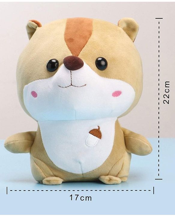 Babyhug Baby Cat Plush Toy - Height 20 cm