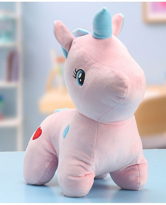 Babyhug Unicorn Soft Toy Pink - Height 29.5 cm