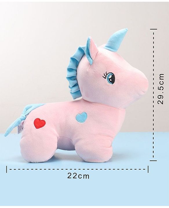 Babyhug Unicorn Soft Toy Pink - Height 29.5 cm