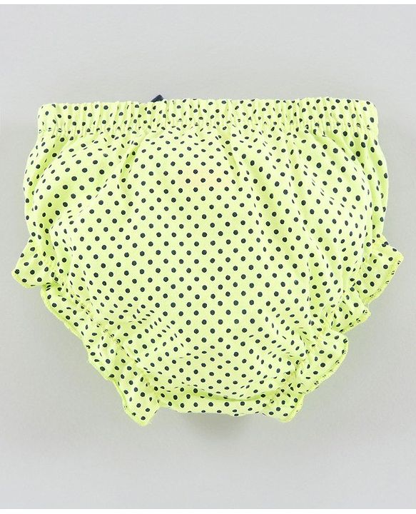 Babyhug 100% Cotton Bloomer Polka Dot Print - Pack of 2 - Pink Green