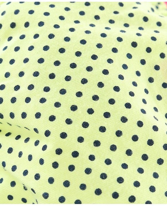 Babyhug 100% Cotton Bloomer Polka Dot Print - Pack of 2 - Pink Green