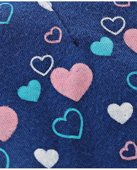 Babyhug 100% Cotton Cap Pack of 2 - Blue Pink