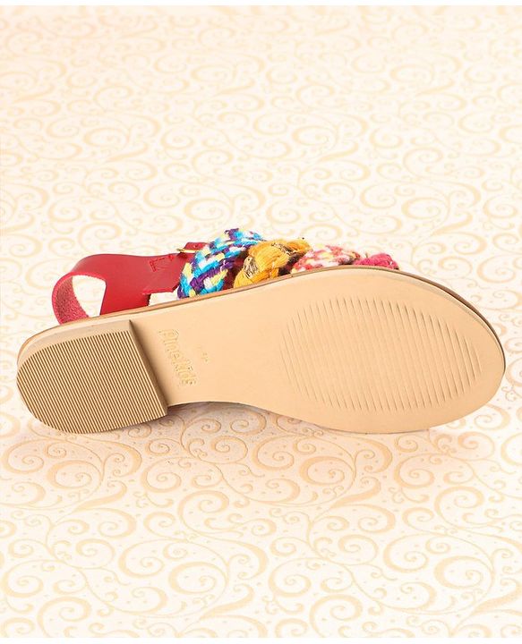 Pine Kids Sandals With Buckle Closure - Cream