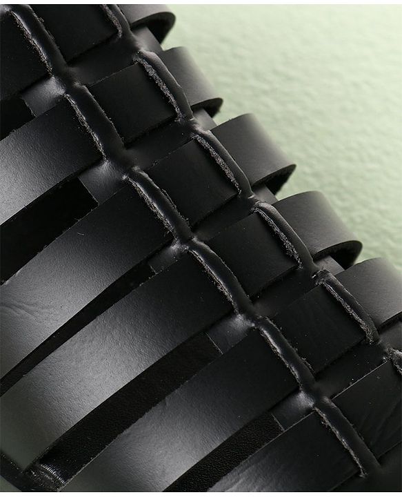Pine Kids Ethnic Sandals - Black