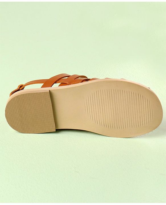 Pine Kids Ethnic Sandals - Black