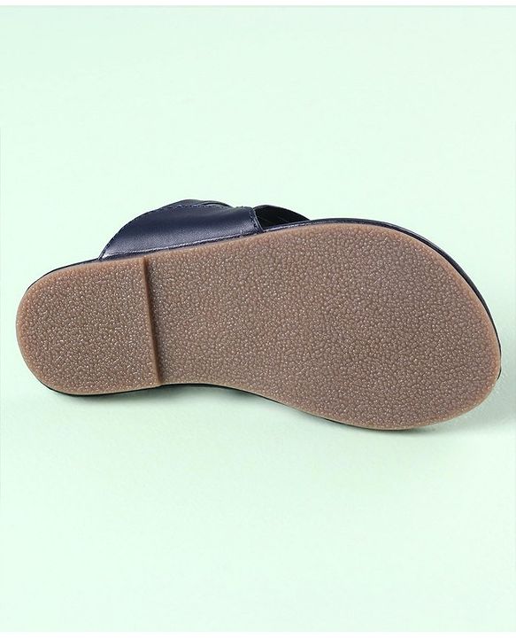 Pine Kids Party Wear Sandals - Navy