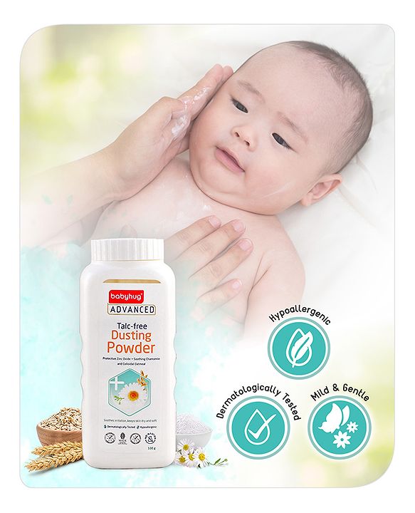 Babyhug Advanced Talc-Free Dusting Powder - 100 gm