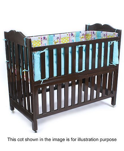 Babyhug Sleepwell Cot Bedding Set - Blue