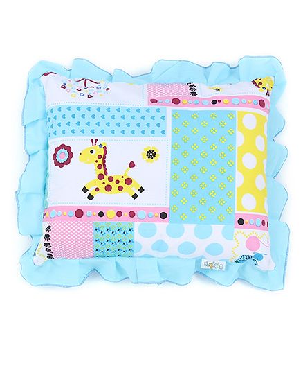 Babyhug Sleepwell Cot Bedding Set - Blue