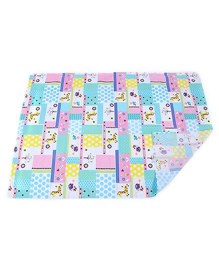 Babyhug Sleepwell Cot Bedding Set - Blue