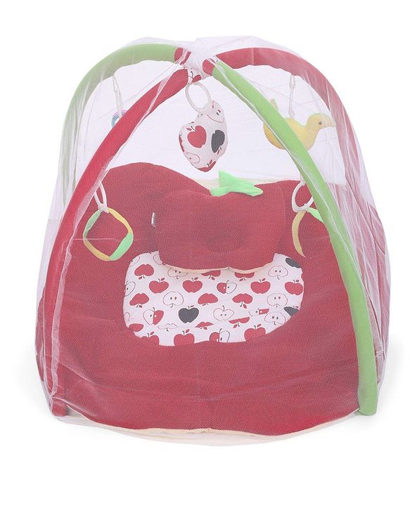 Babyhug Twist N Fold Move N Play Activity Gym Pony With Mosquito Net